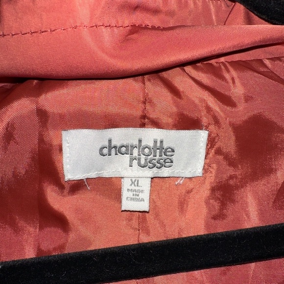 Charlotte Russe Copper Bomber Jacket - Picture 3 of 7